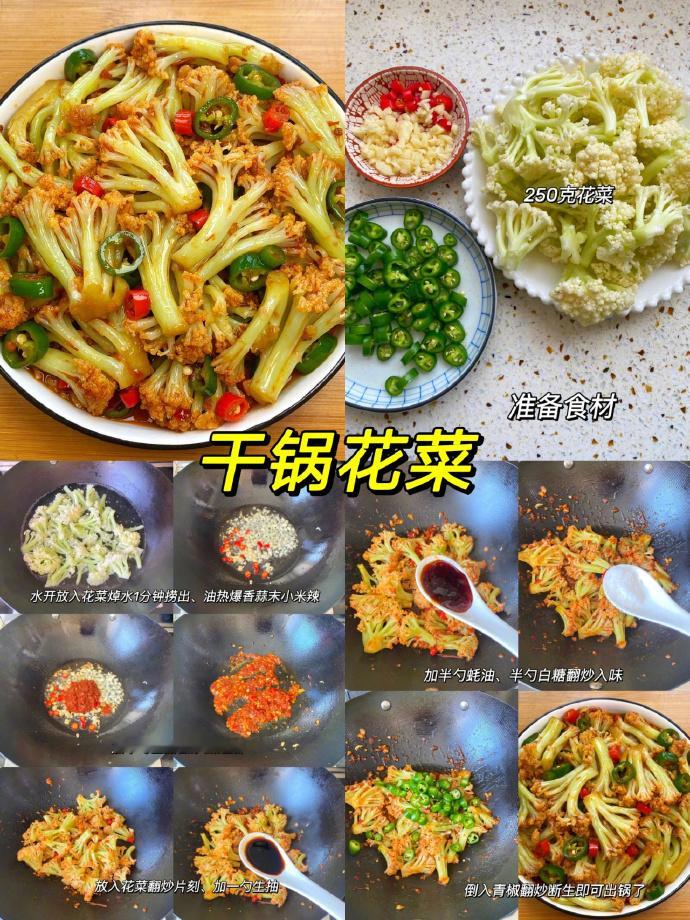 九款巨好吃素炒菜做法！简单又下饭！一周不重样！我的宝藏食谱