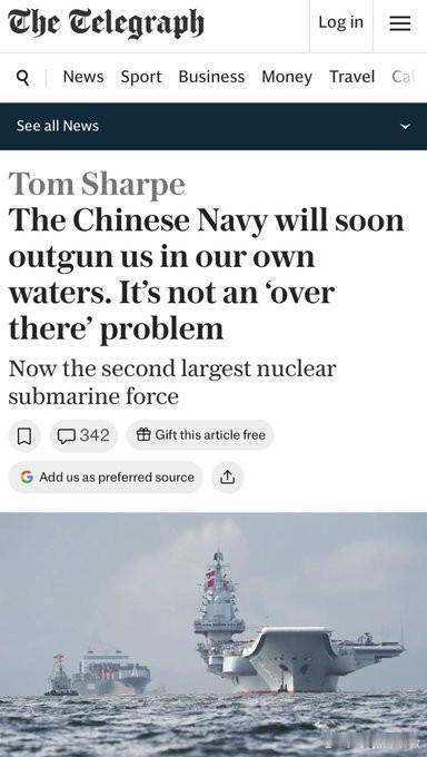 英国人是不是对自己有什么误解？英国媒体称中国海军的火力很快就要超过他们了哦，