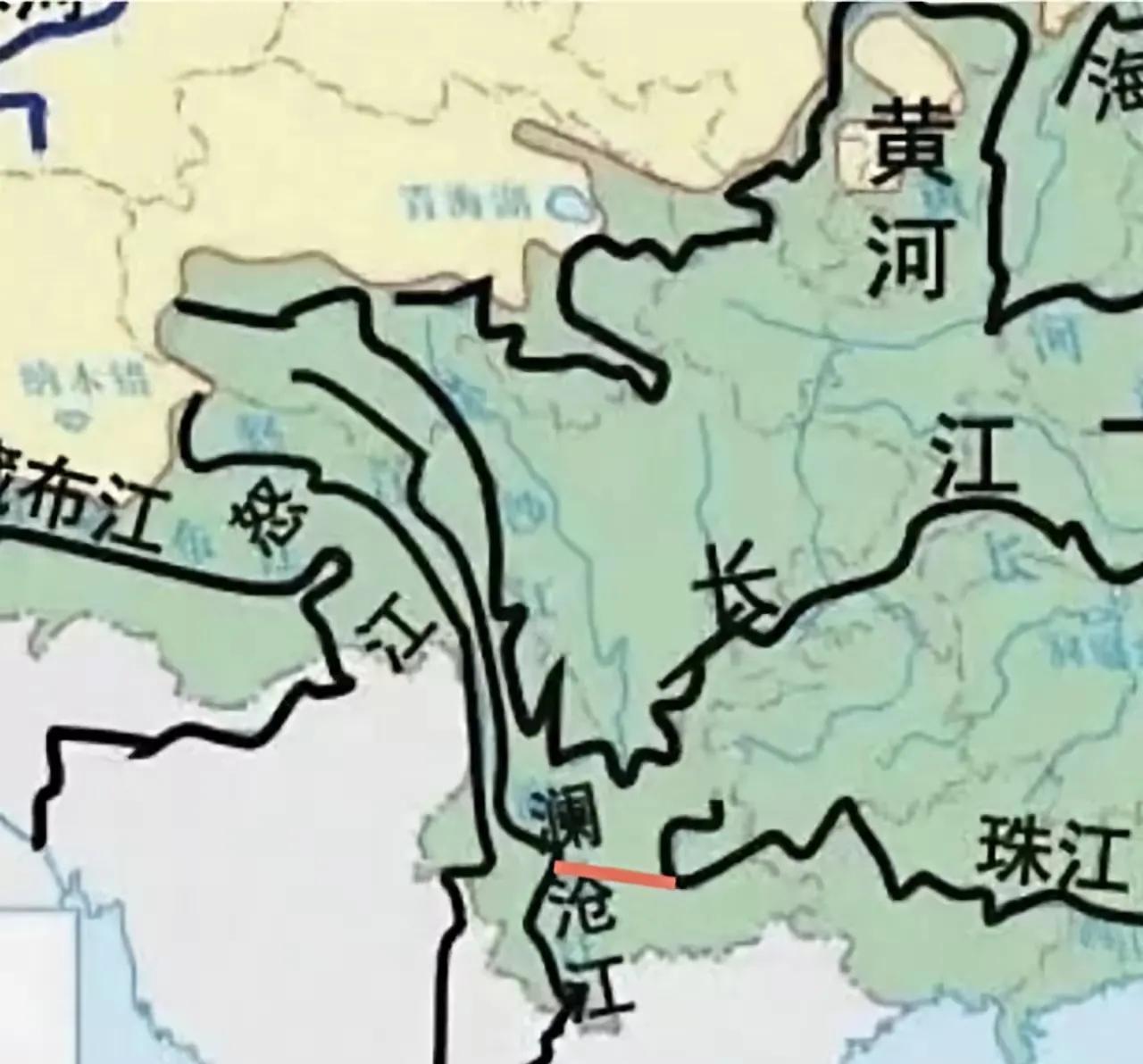 有人奇思妙想，认为与其让澜沧江的水白白流失，还不如在澜沧江与珠江之间开挖一条人工