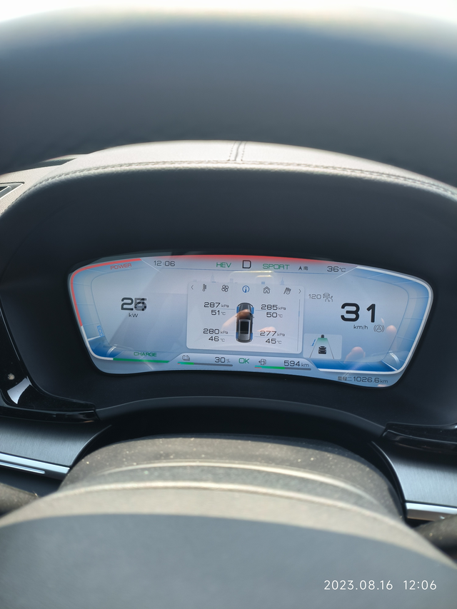 宋plusawd600公里不熄火油耗青岛回南京，压着限速110%跑，中间进了几