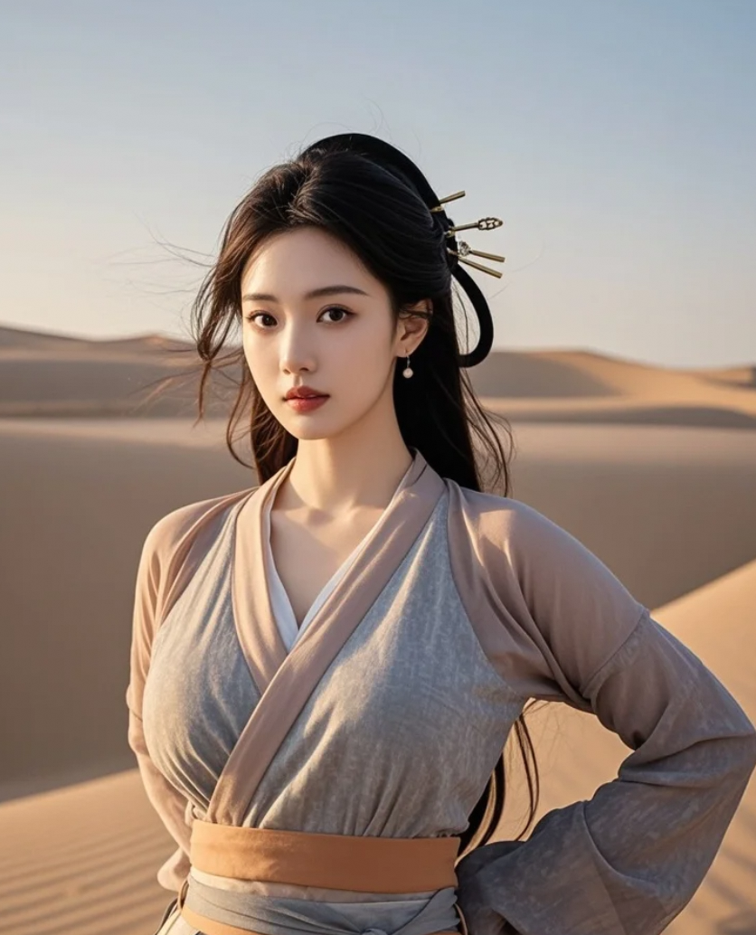 她的美，是那种低调却不容忽视的