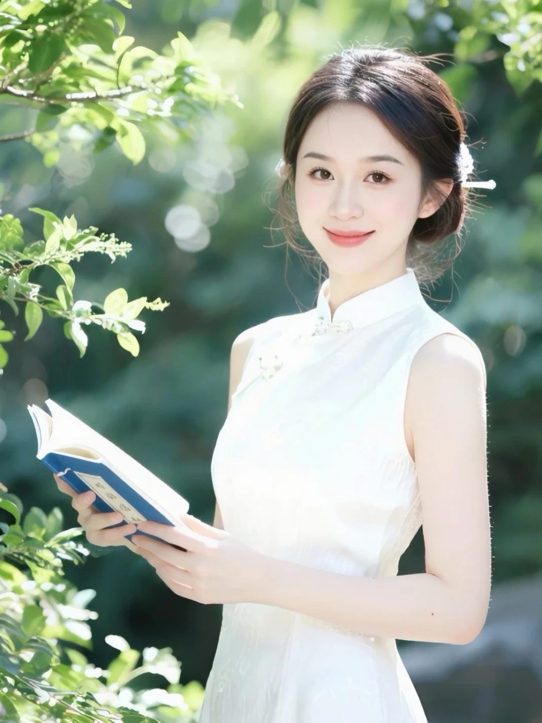 果然旗袍和温婉感更搭～🍃