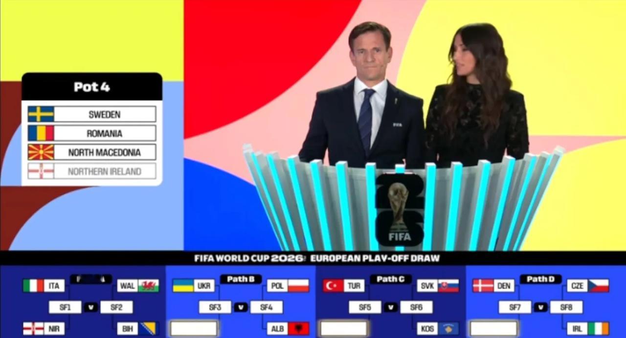 世预赛欧洲区附加赛，意大利队避开了北马其顿与瑞典队！不得不说，意大利前国脚马特