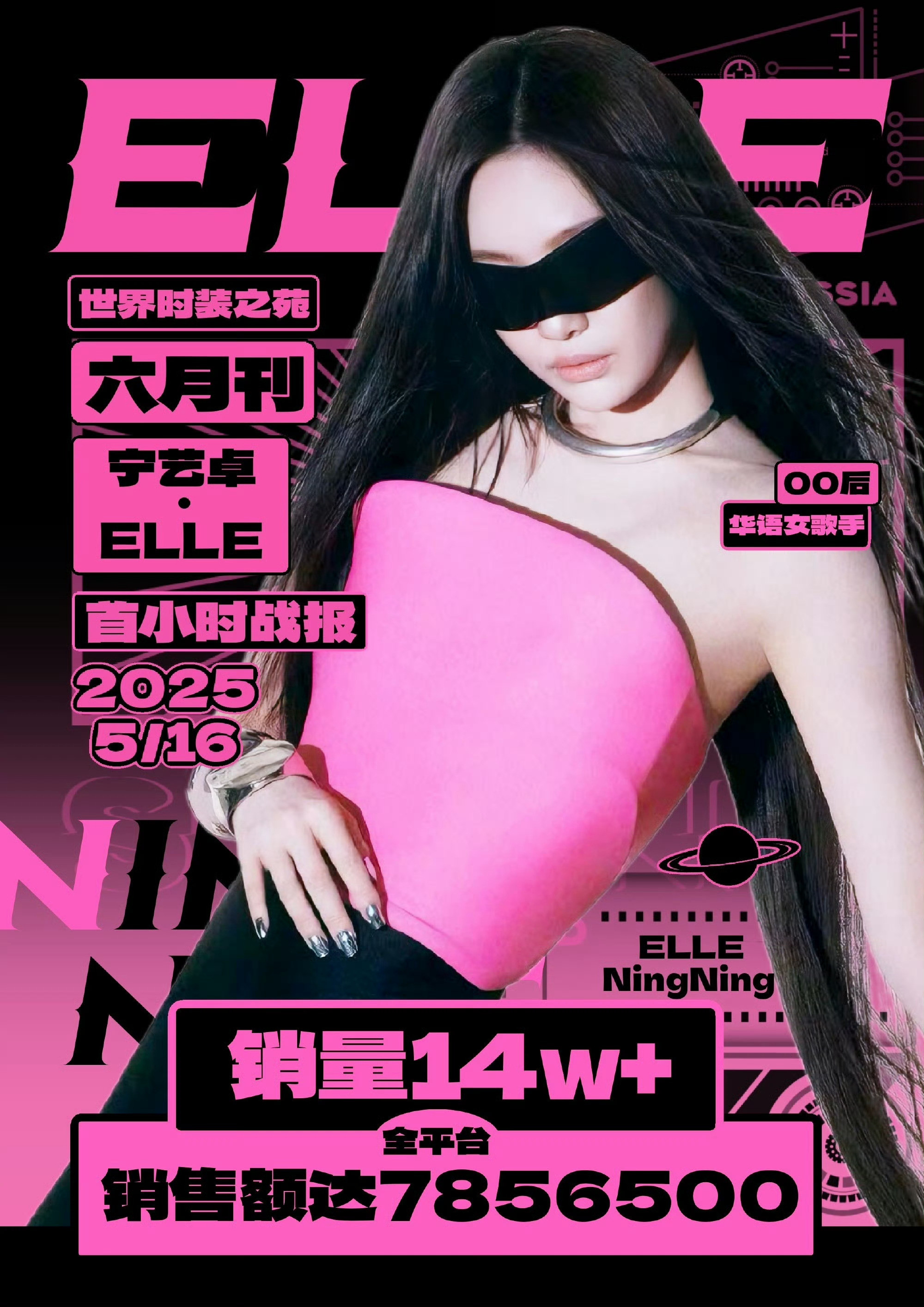 宁艺卓向韩国捐款在国内卖杂志的时候，拼00🌸第一，捐款的时候没影子了！