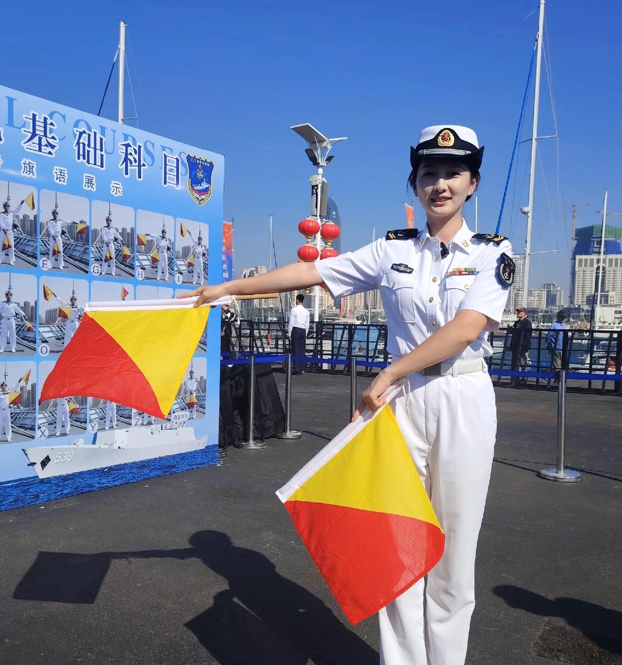 海军芜湖舰王茂茂太厉害了，不查不知道，她除了长得漂亮外，自身的实力也是很强，