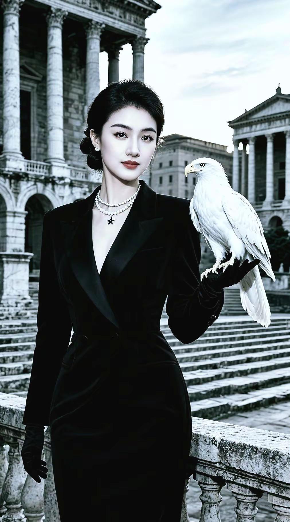 AI暗黑皇室时尚大片ai创作全新升级ai写真暗黑系时尚大片