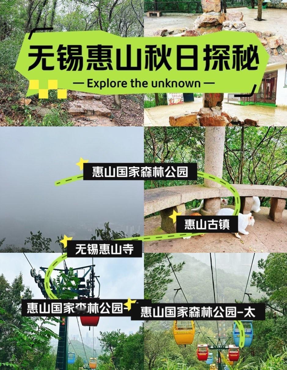 惠山国家森林公园位于无锡市西郊，是无锡的“城市绿肺”，这里自然山林怡人，植物景观