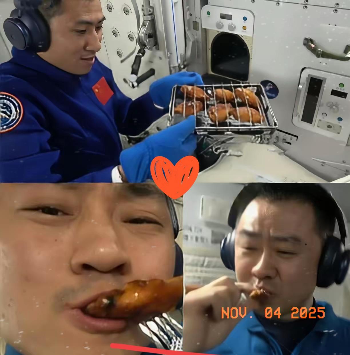 这下出名了，不仅我国，连全世界都知道了，宇航员们不仅太空会晤，还组织一场太空