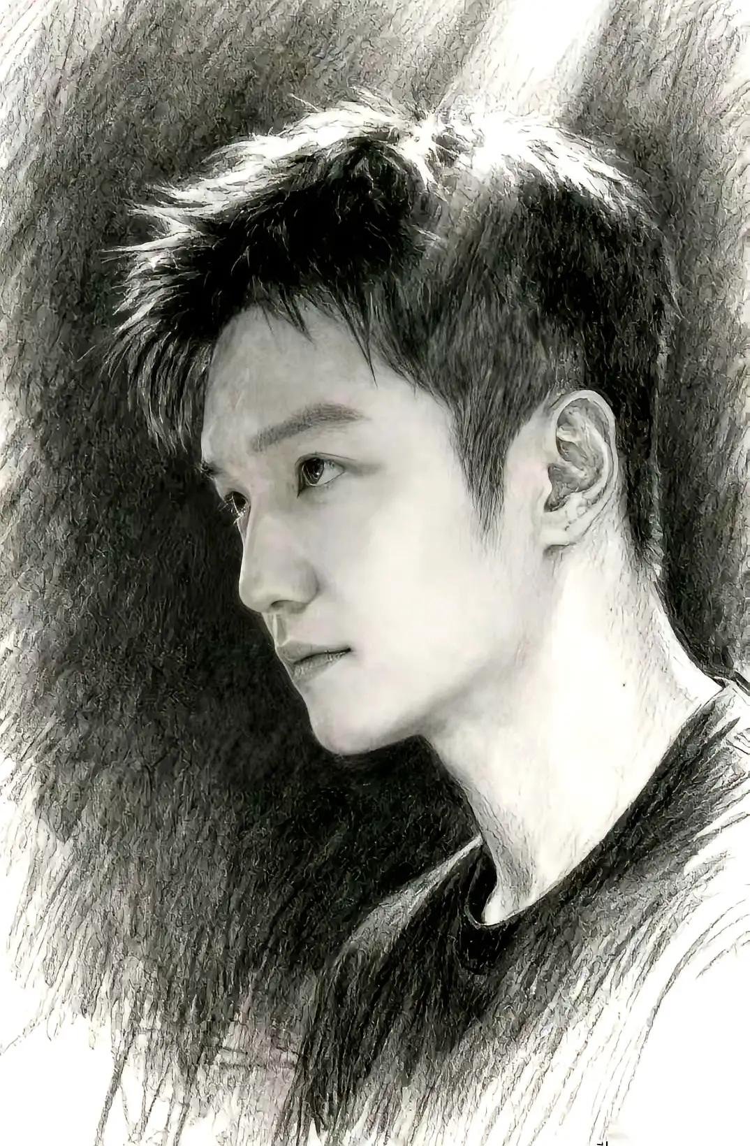 【樊振东印象】画像为什么比照片值钱，能突出对事物的认知，勾画人物的精神实质。这个