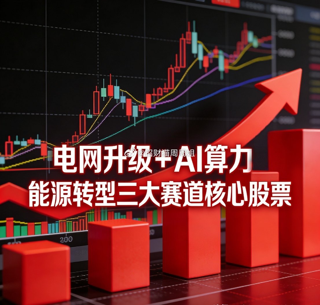 沪深股市同时覆盖电网升级＋AI算力＋能源转型三大赛道核心股票:1. 国电南瑞（6