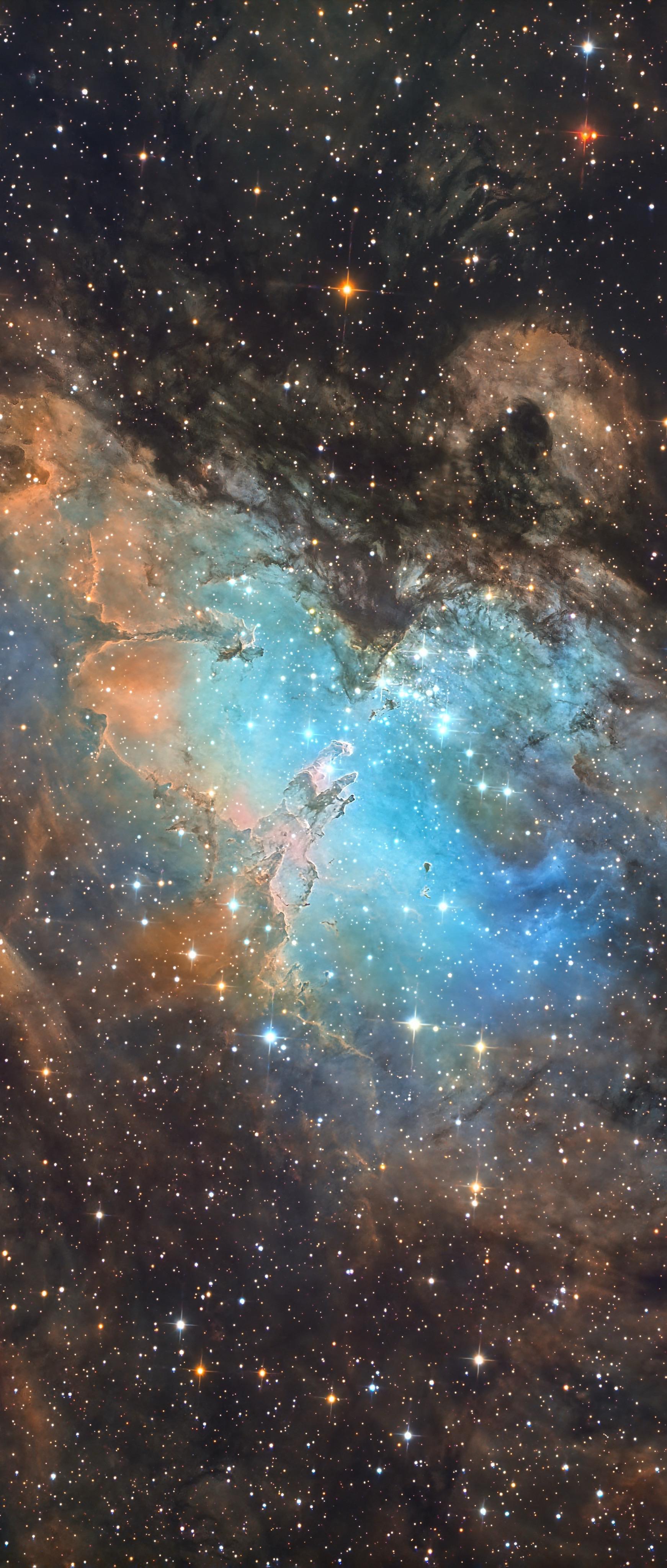 可以发宽照片了！给你亿点点来自星空的震撼。发点全面屏壁纸照片，送你这一...