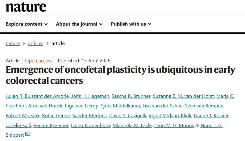 【深度科普】颠覆认知！《自然》重磅：癌症转移的“发令枪”，可能在肿瘤长出来的那一