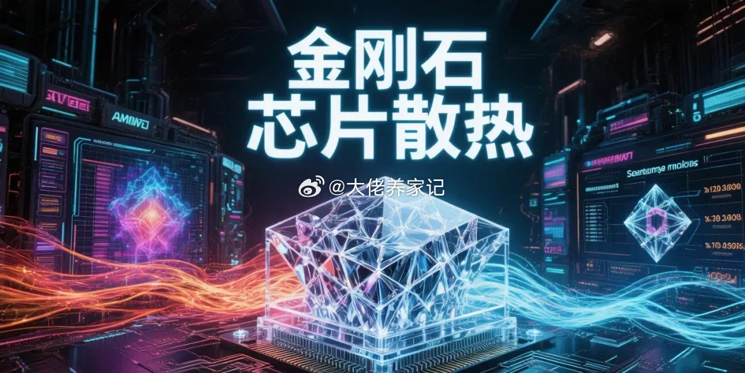 AI的尽头竟然是钻石？四方达与沃尔德——同时加码金刚石微钻及金刚石散热片，构建起