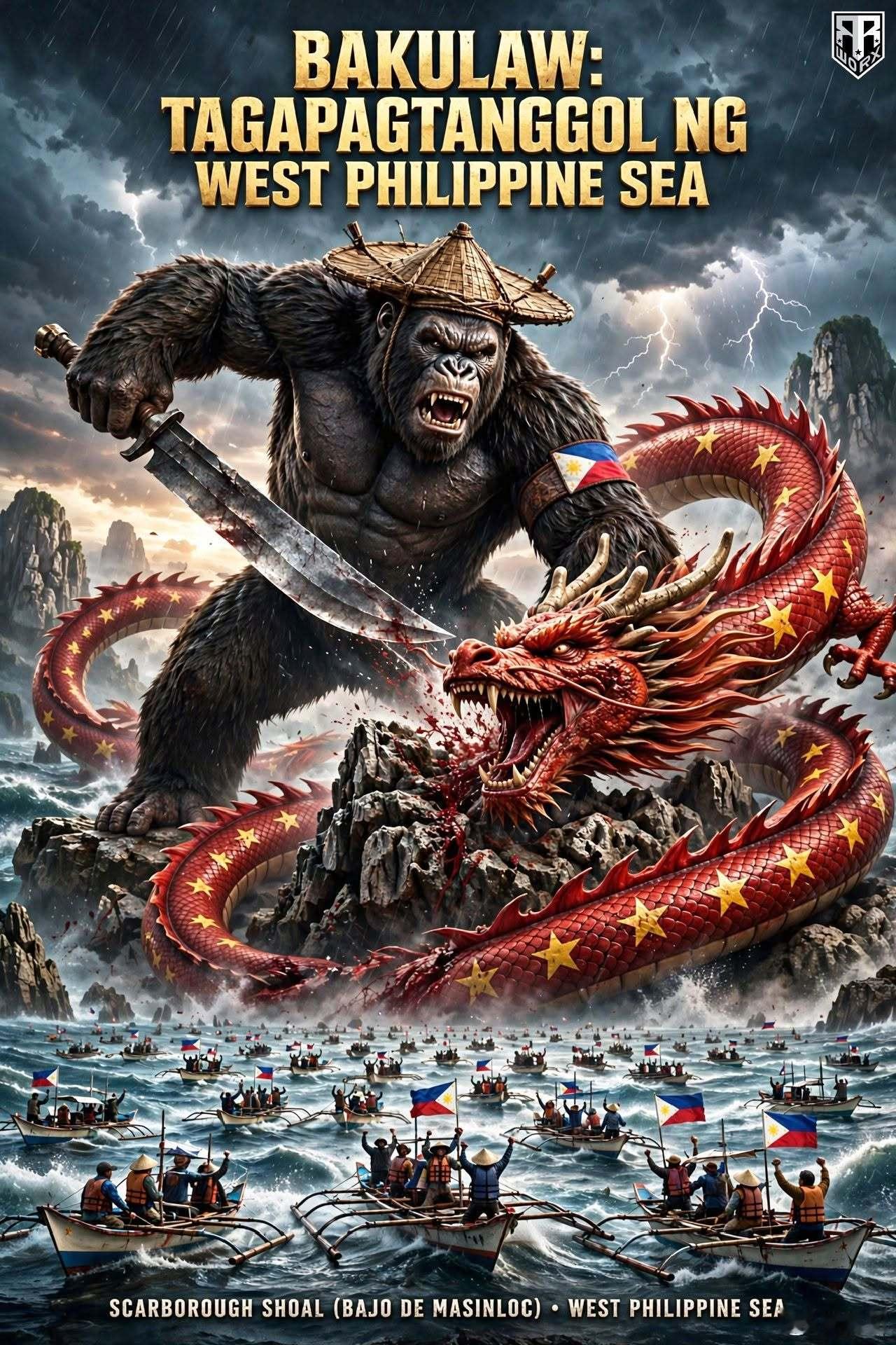 你看，说你们是猴子你们不高兴，结果你们把自己画成猩猩就自豪了。
