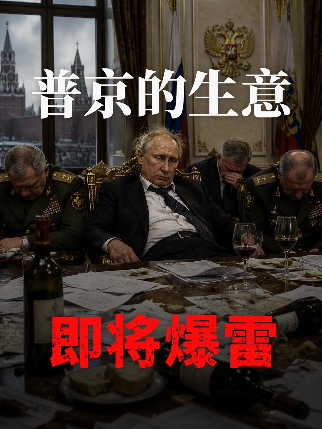普京的生意：即将爆雷。如果明天俄乌战争停了，对俄罗斯意味着什么？首先俄罗