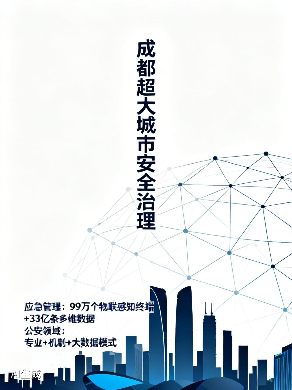 成都在破解超大城市安全治理难题上真有一套！在应急管理方面，99万个物联感知终端像