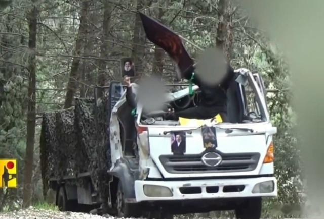 黎巴嫩真主党自行改造的多管火箭系统。