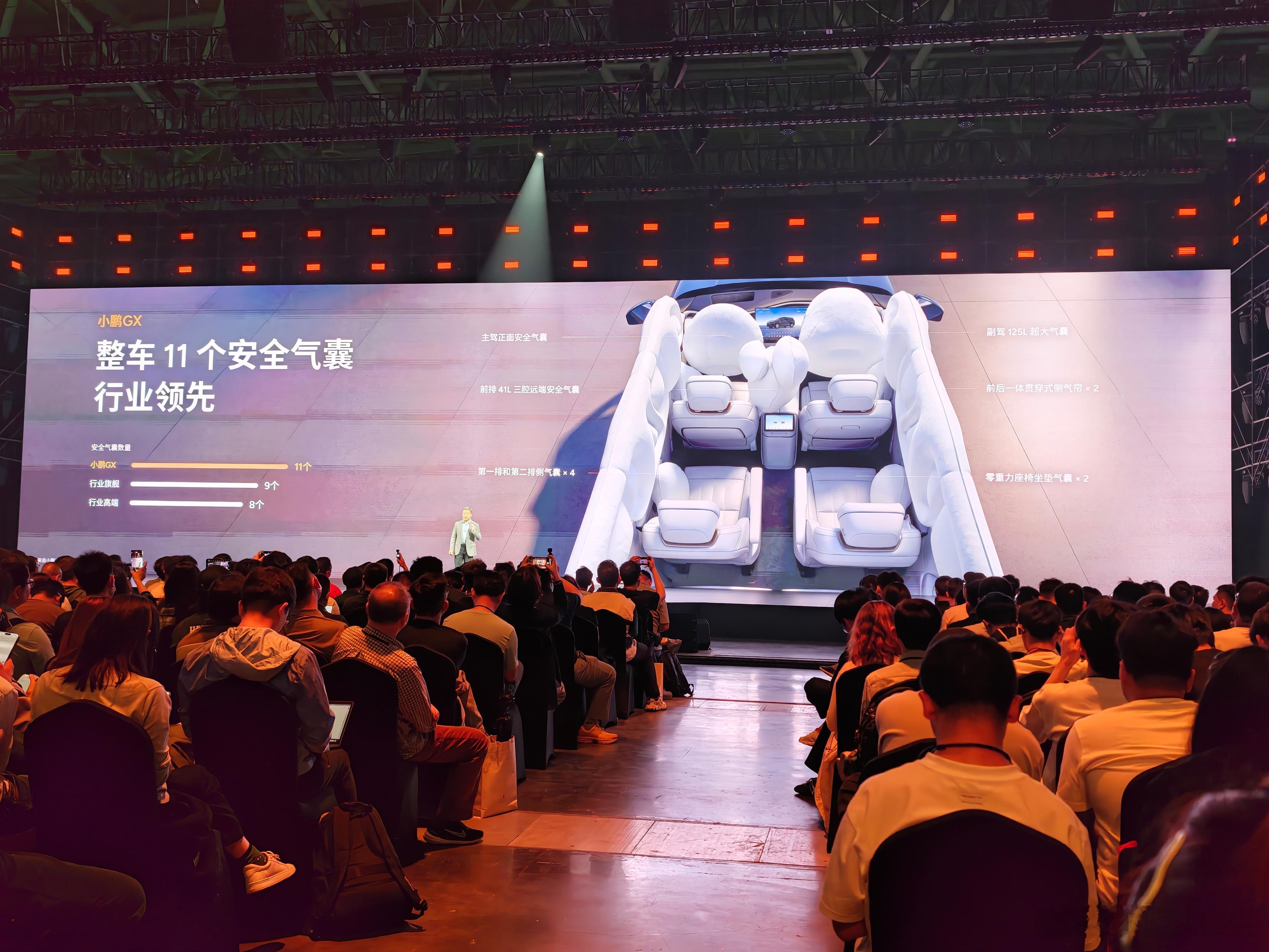 小鹏GX被动安全做的很好，720°五重连环碰撞挑战成功，这个是真的牛，超行业标