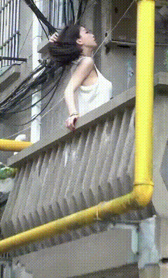 阳台是个神奇的地方。
