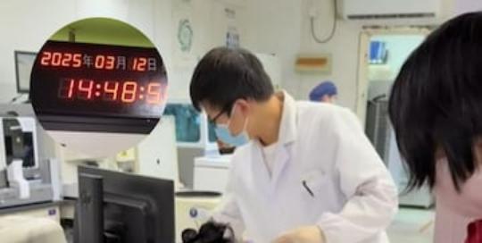 中国速度又让老外惊叹了！2025年3月12日，一女子将在中国看病的视频上传到外国