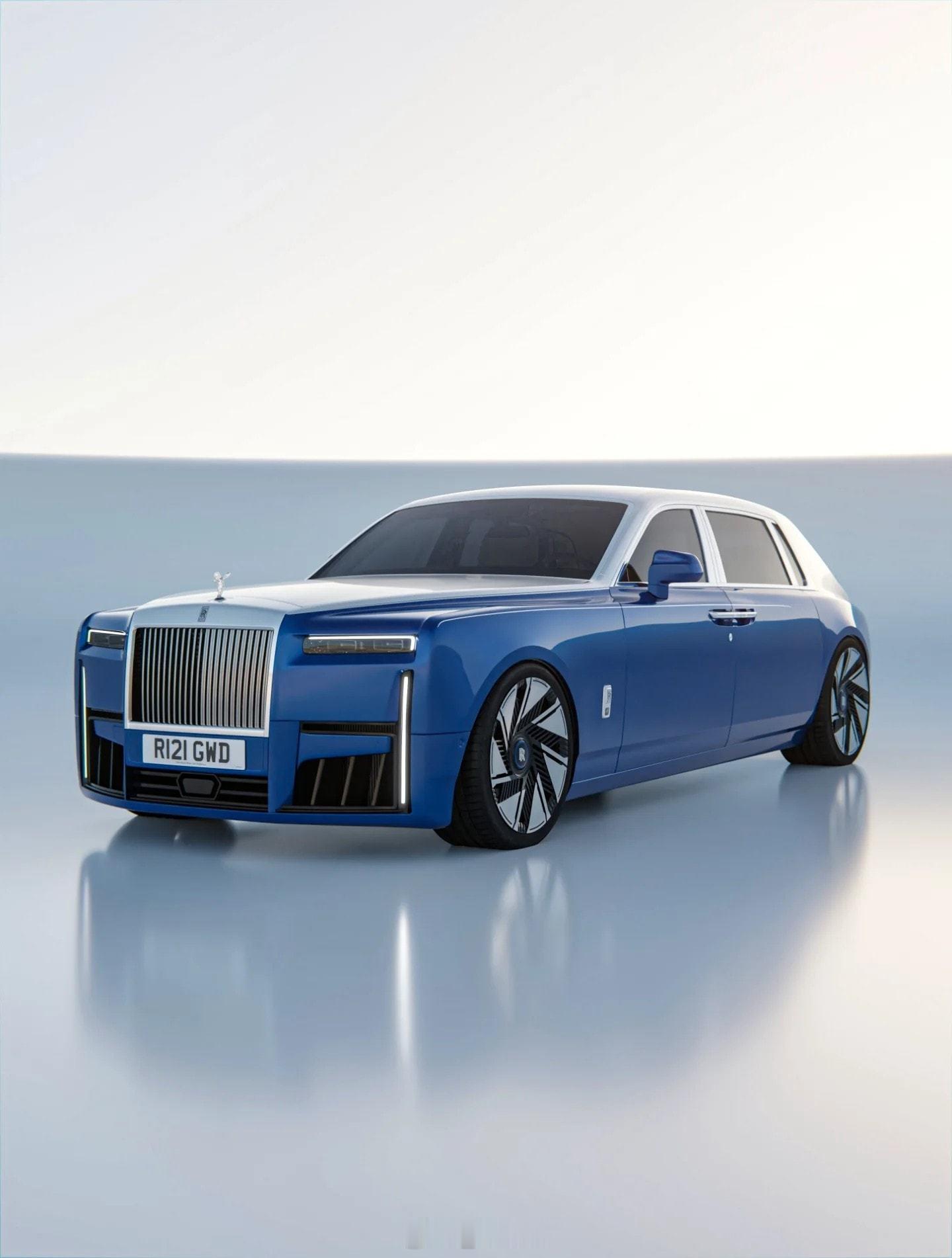 【新车渲染】劳斯莱斯幻影SeriesIII渲染图，效果真不错，大家觉得怎么样