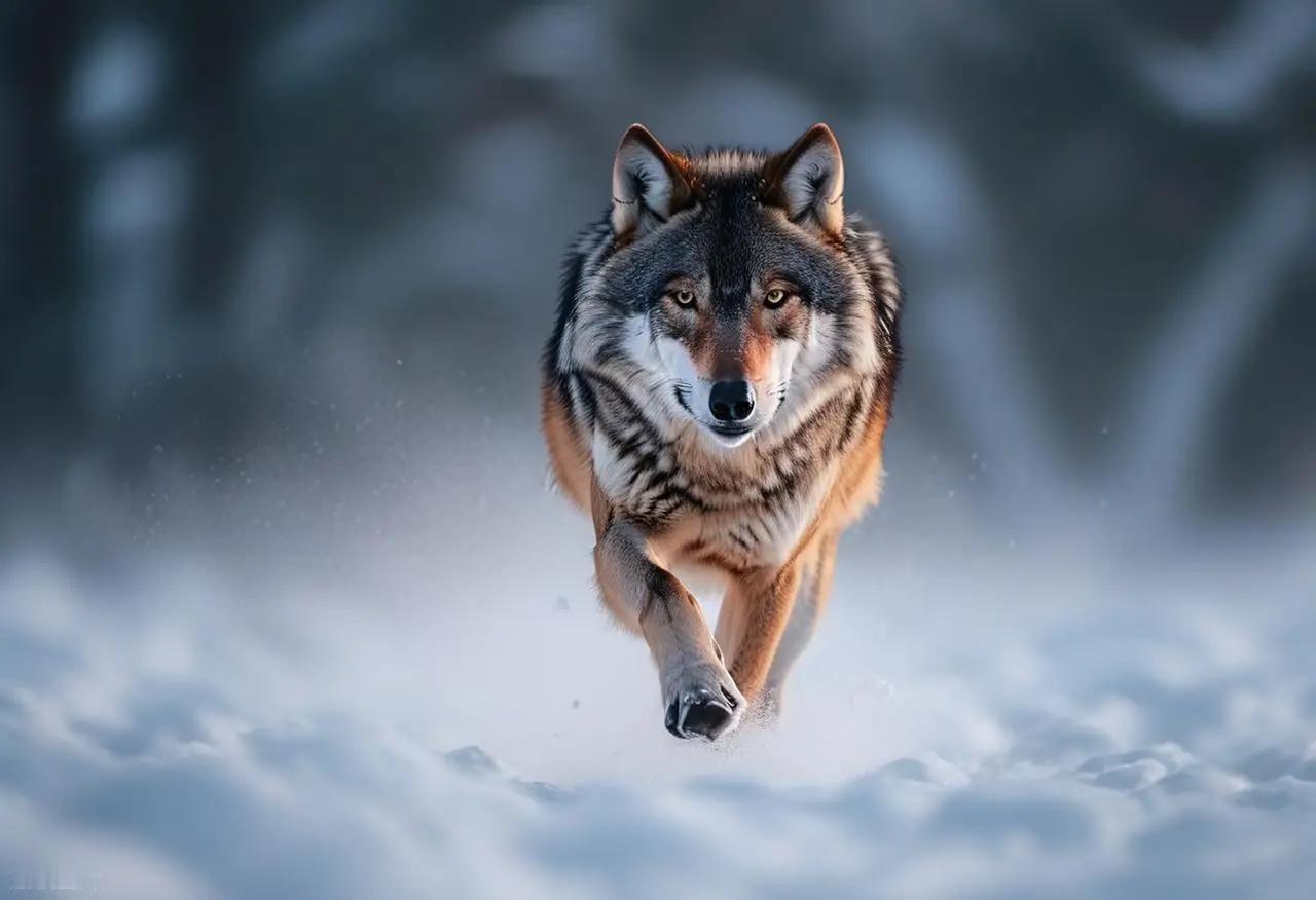 狼群中只有狼王有交配权，这是狼这个族群最大的规矩，也是几百万年进化出来的生存法则