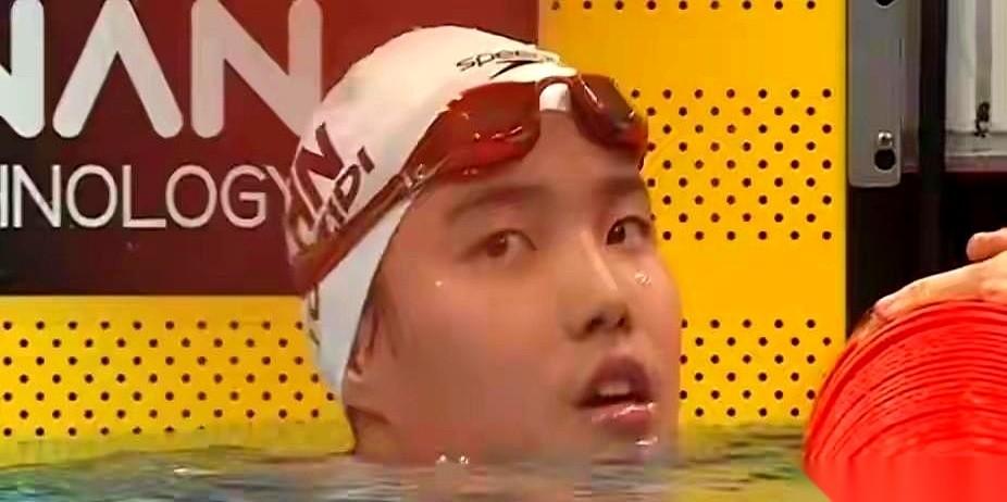 于子迪昨天下午在亚运会400混游出了4分28秒56。这个数字比她去年8月世锦赛