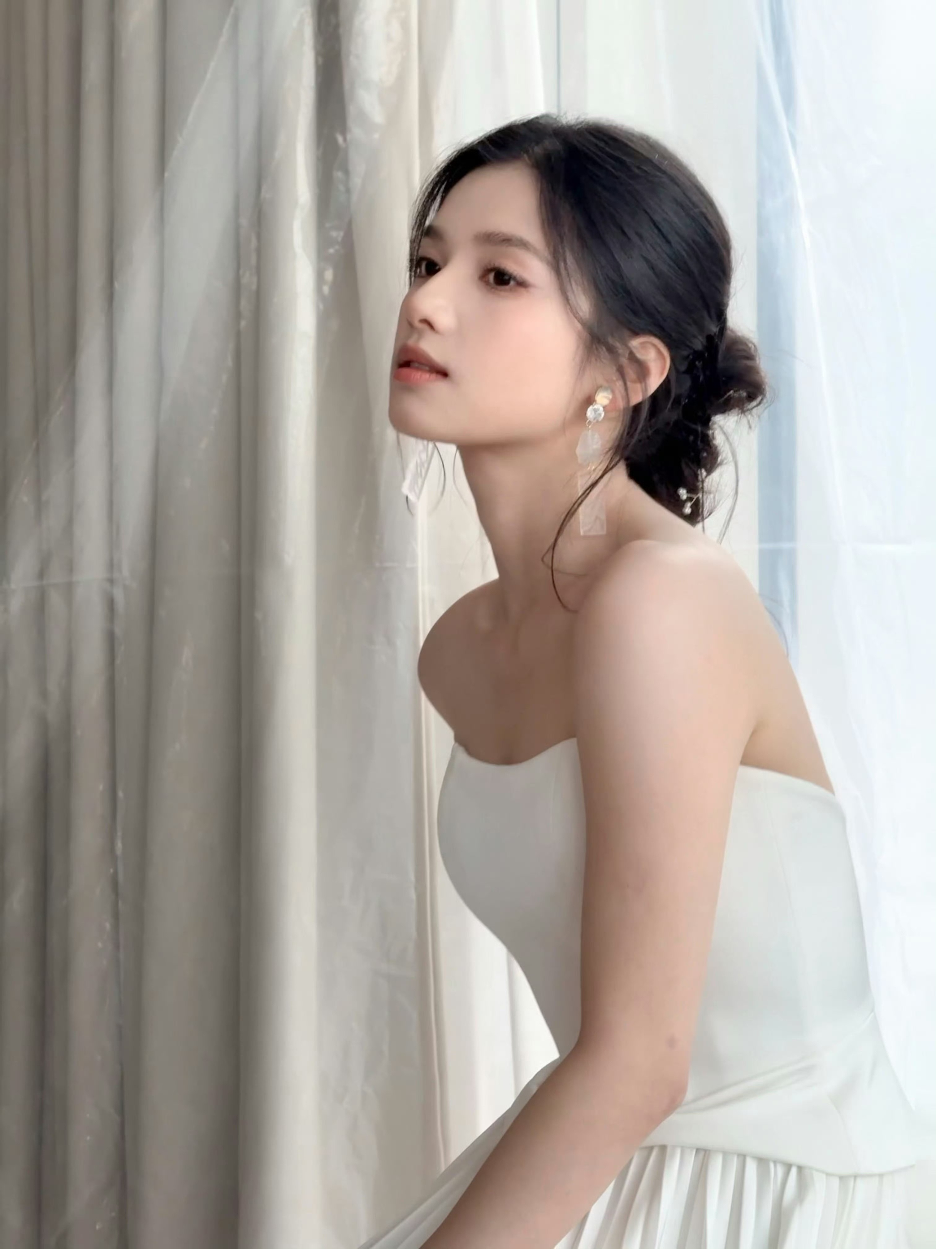 张婧仪最新物料