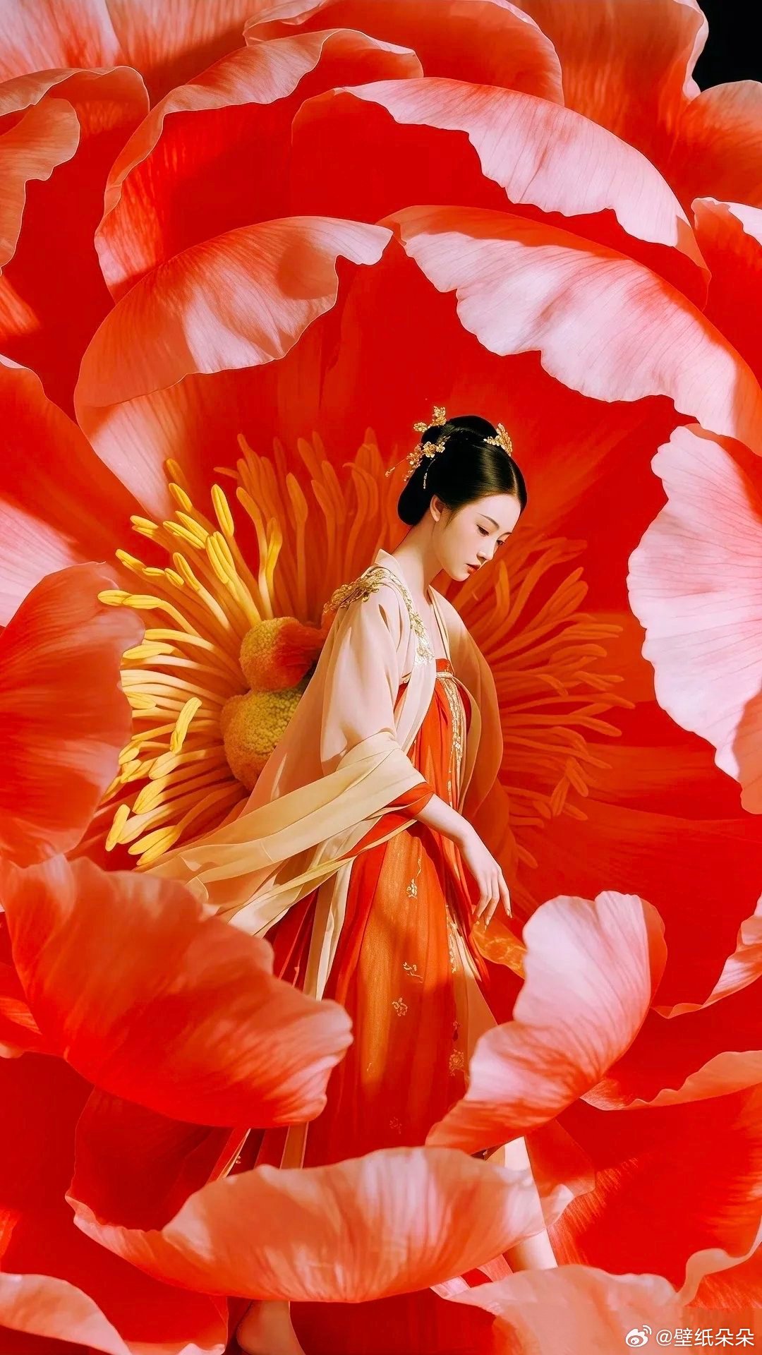 国色芳华·雍容华贵牡丹仙子壁纸～