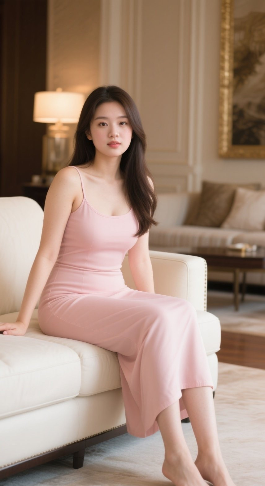 温婉少妇居家写真，一颦一笑尽显知性美