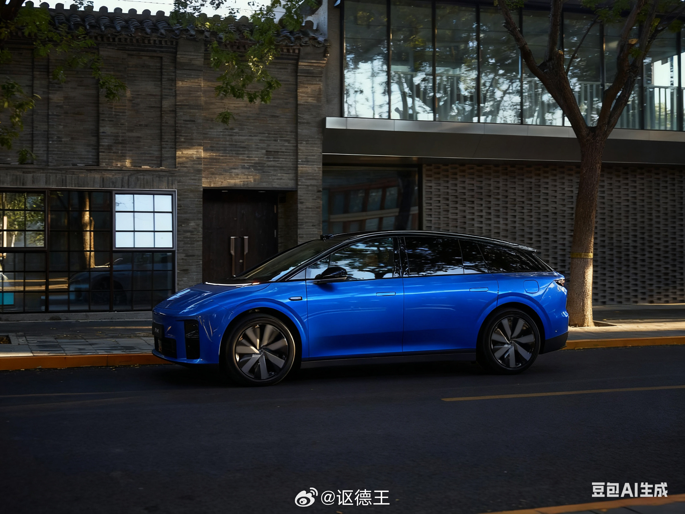 用豆包做了一组i6的骚气改色，年轻人可以试试[大笑][doge]理想汽