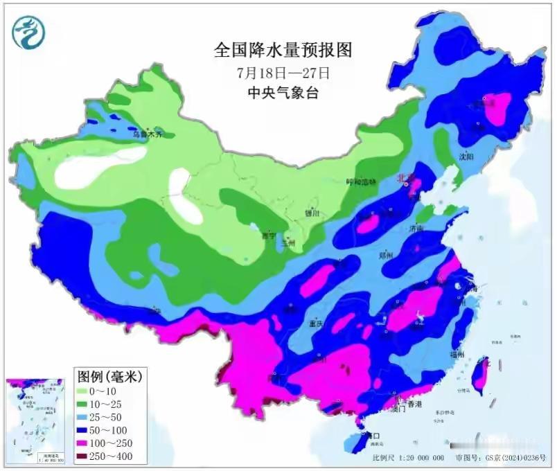 4天强降雨开启，12省暴雨，12号台风或下周生成，13号台风随后？进入七月