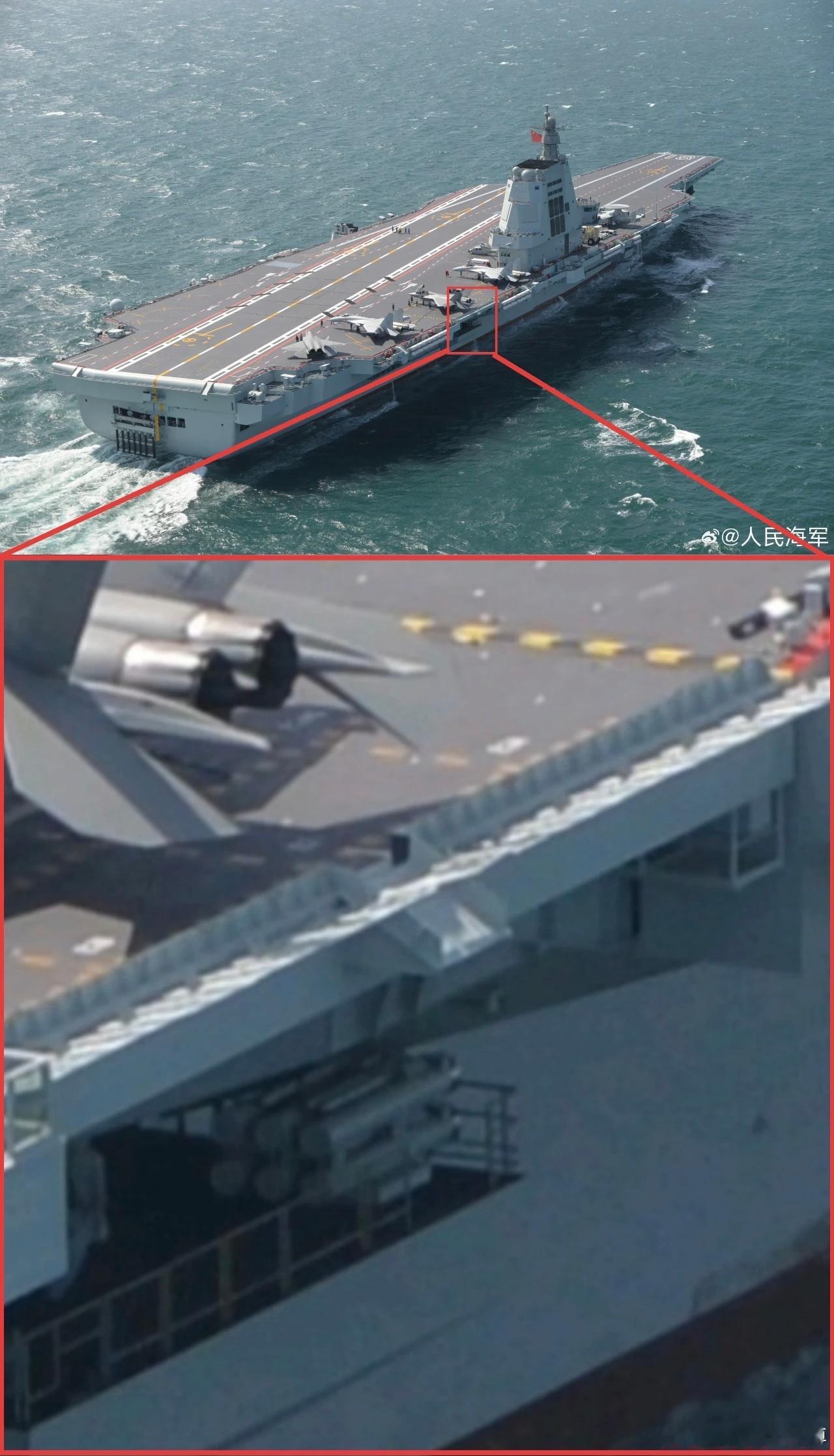 福建舰鱼雷发射