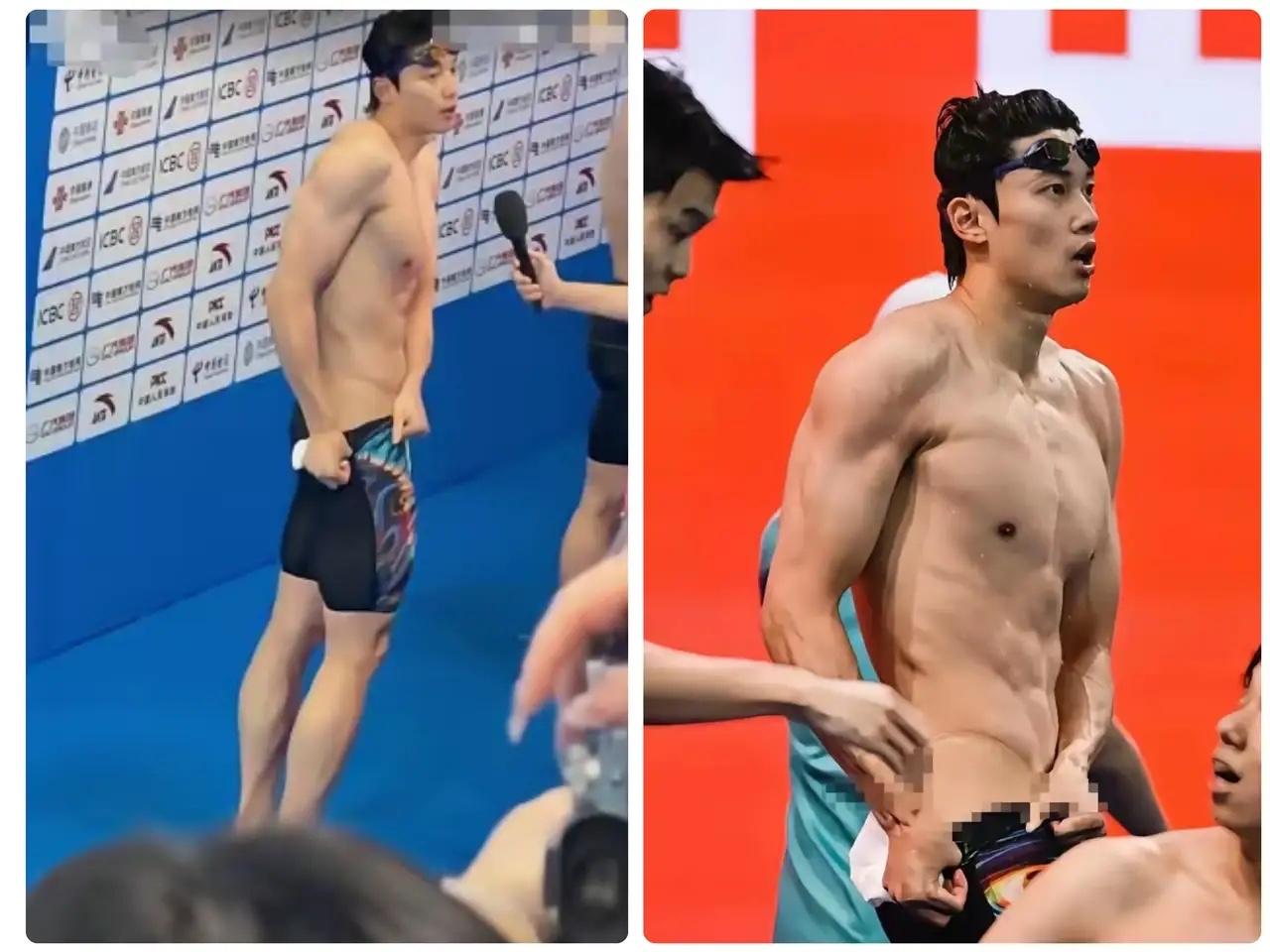 汪顺估计怎么也想不通，自己在游泳比赛后，又被网友拱上了热搜，原因竟然只是自己