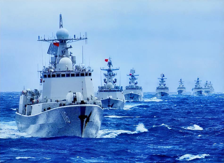 美国拉多少国家军演都没用，关键得看谁敢开第一枪！这次美国拉上19个国家、出动3