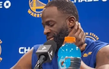 NBA常规赛，勇士136-116战胜黄蜂。赛后，德雷蒙德-格林接受了采访，谈到了