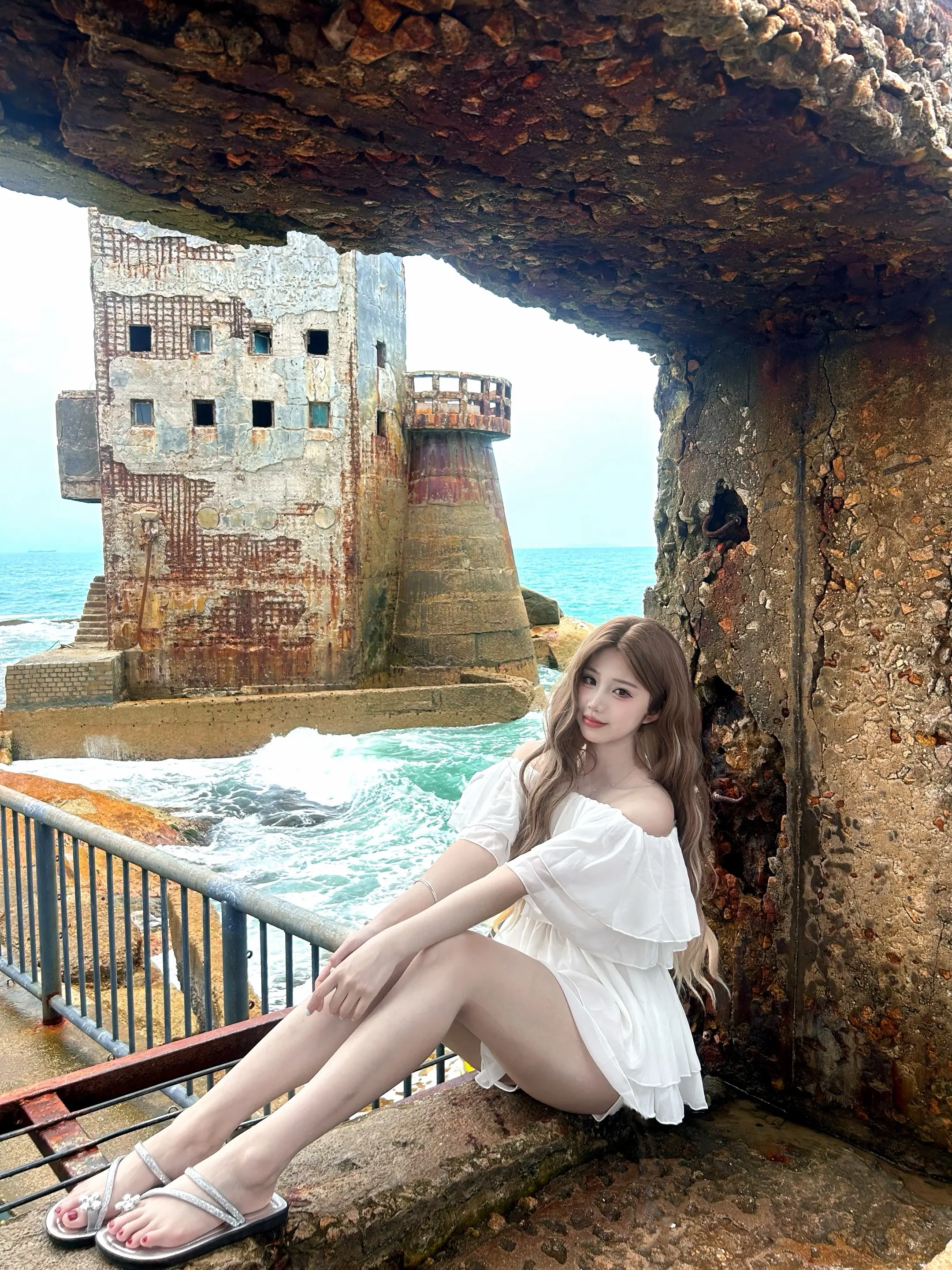 听大海在呼吸。