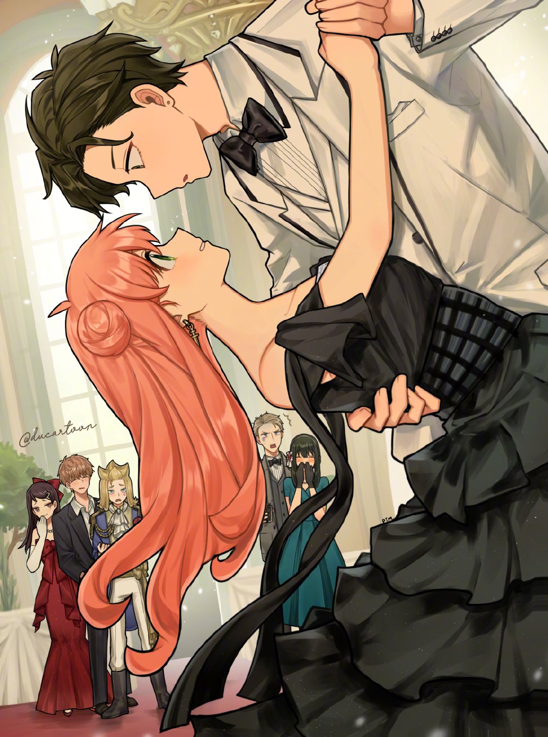 间谍过家家Dugar老师画的次瓜小情侣真的很好吃