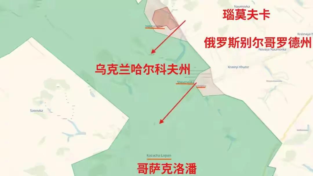 俄军北方集团军收口，450平方公里大口袋形成了！俄乌前线传来一则挺抓眼球的消息