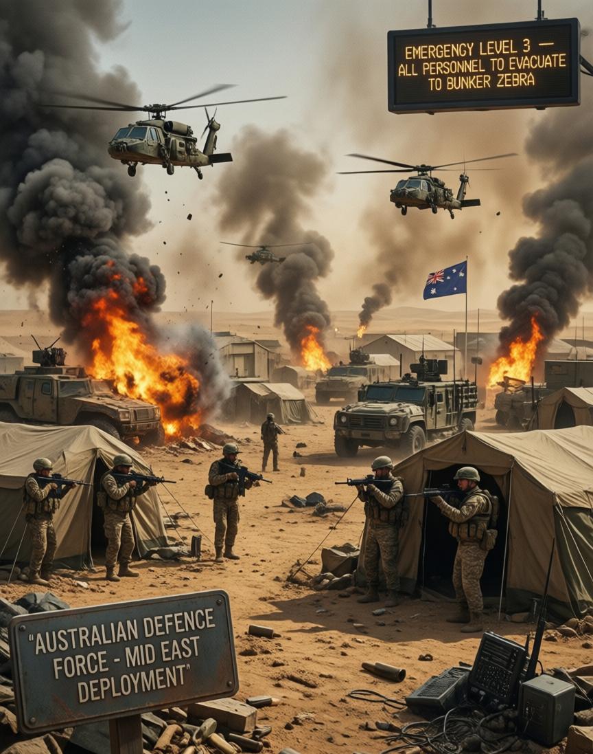 中东这摊火，终于烧到了域外驻军头上。3月18日，澳大利亚设在阿联酋的明哈德空