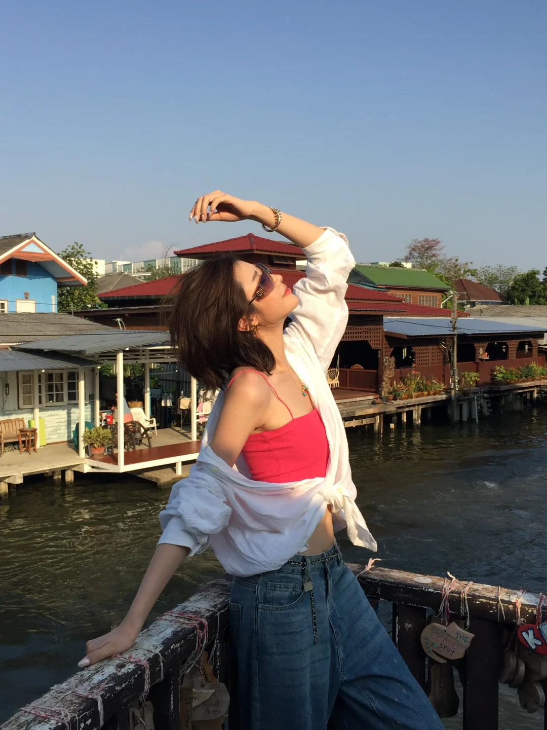 Oi~曼谷的水上集市有点好拍