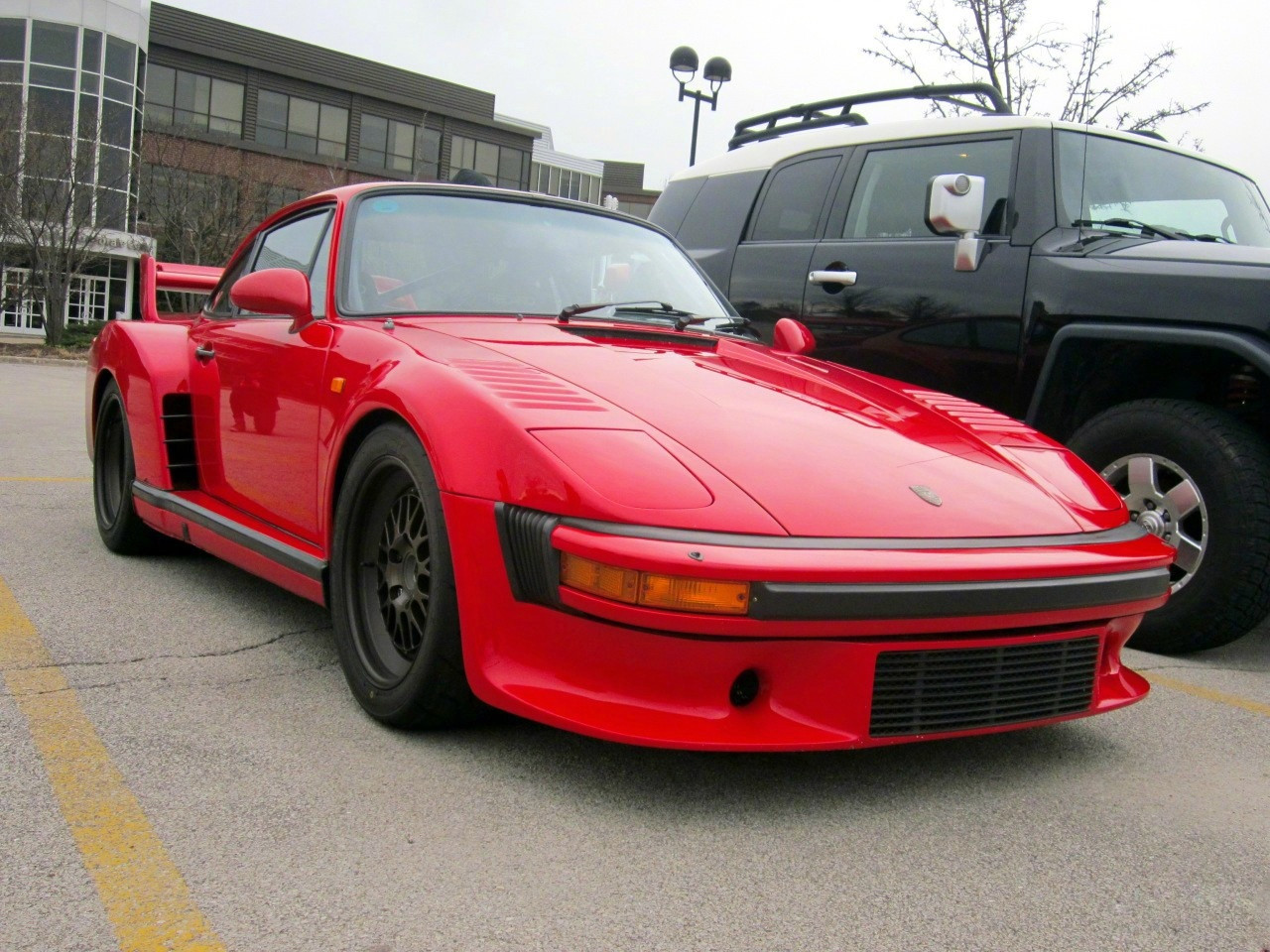 红色保时捷PorscheRUFRSR935​​​