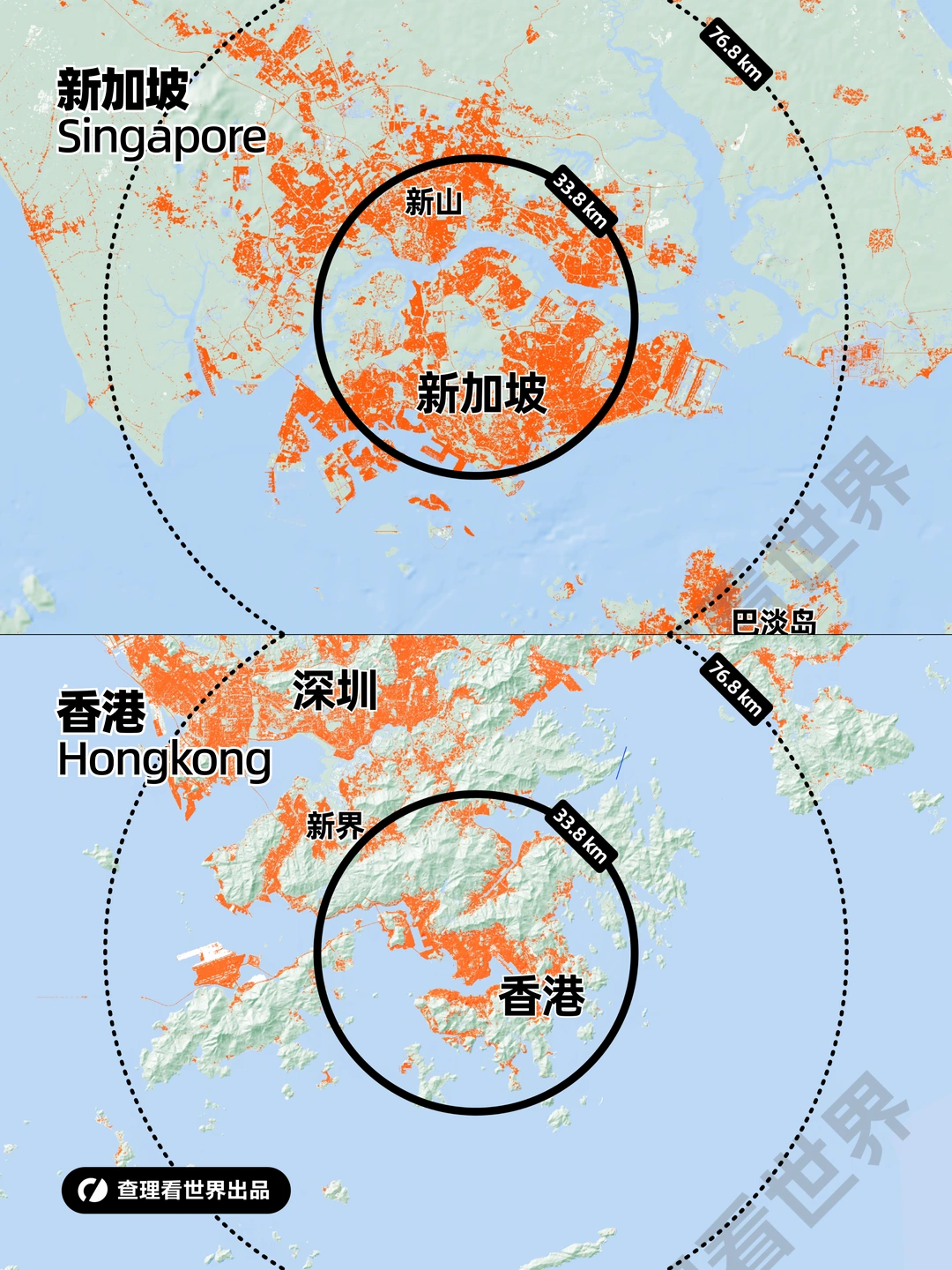 香港VS新加坡：两种截然不同的城市规划