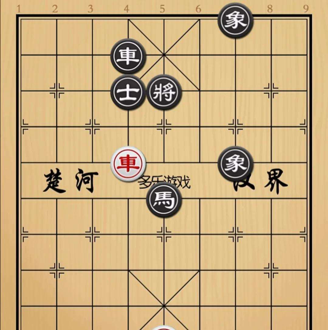 象棋：一将就吃馬反手白脸杀这棋糊弄鬼子呐如图红先手！红方就只有干巴巴的一