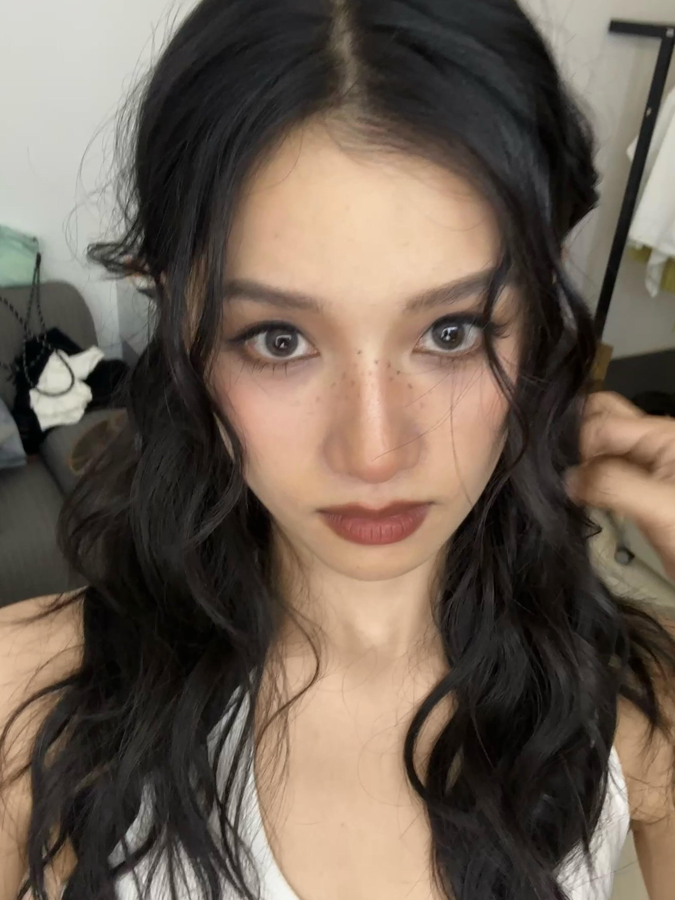 张婧仪小野猫妆造😺张婧仪​​​