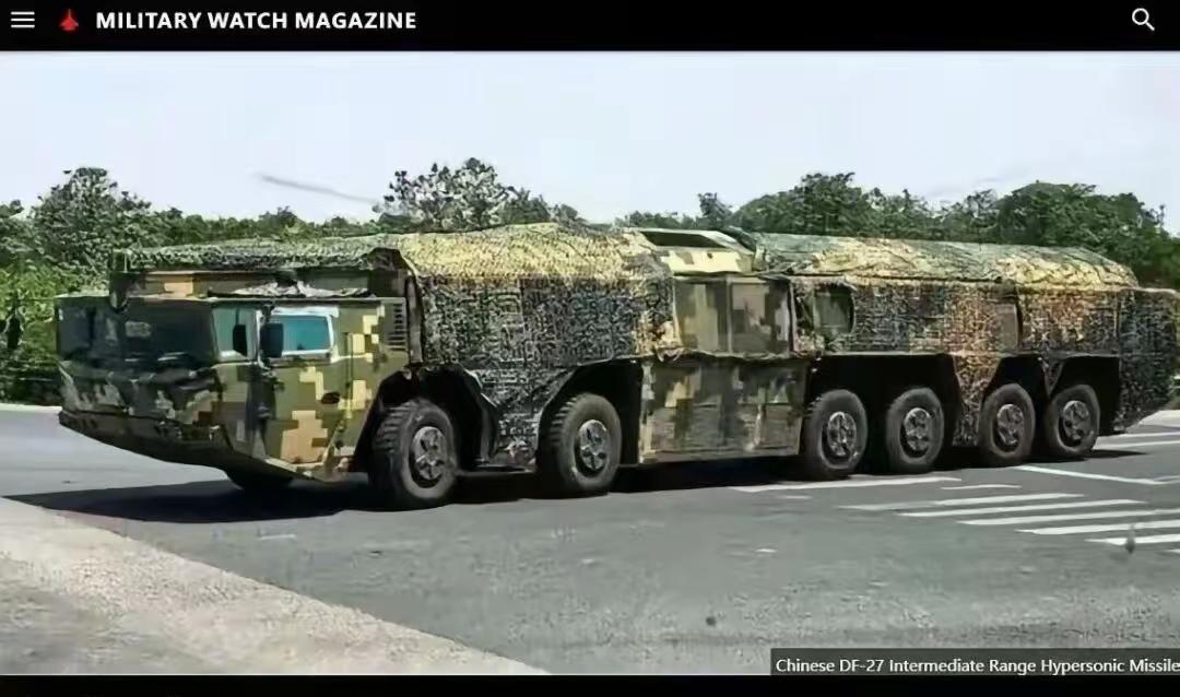 东风-27低调批量列装！美军岛链防线彻底作废，反导系统直接变摆设？谁也没想