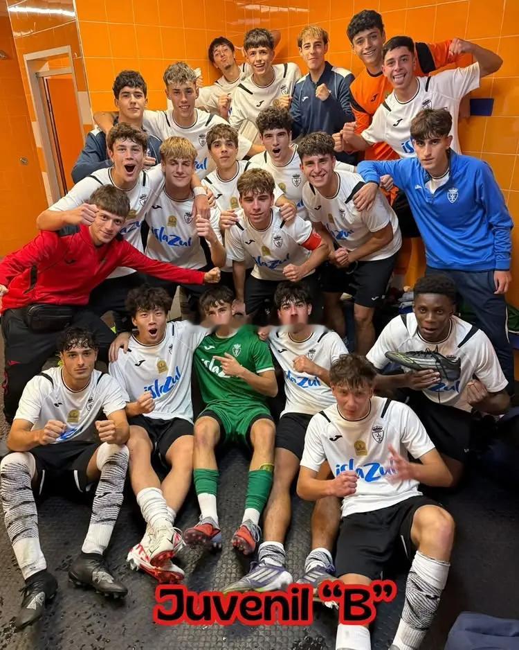 西班牙U19第三级别卡拉万切尔U19B队2-2马德里河U19A队中国球员谢晋