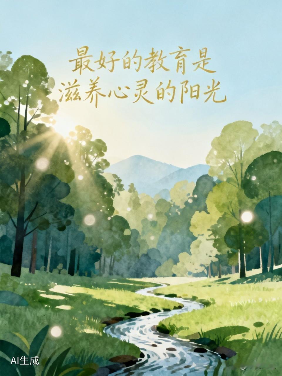 人生最大的成功，不是功成名就，而是养出品行端正、有担当的优秀后代。钱赚的
