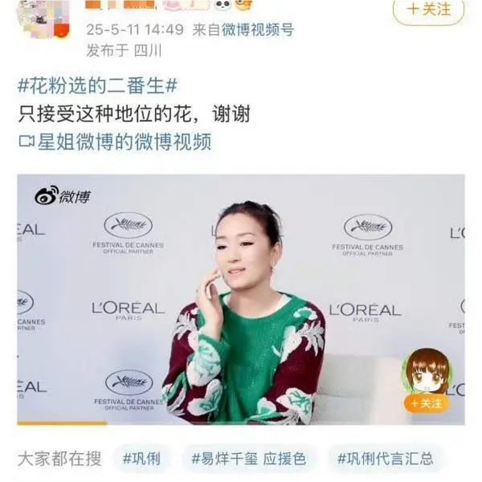 巩俐:谁为我发声？​​​