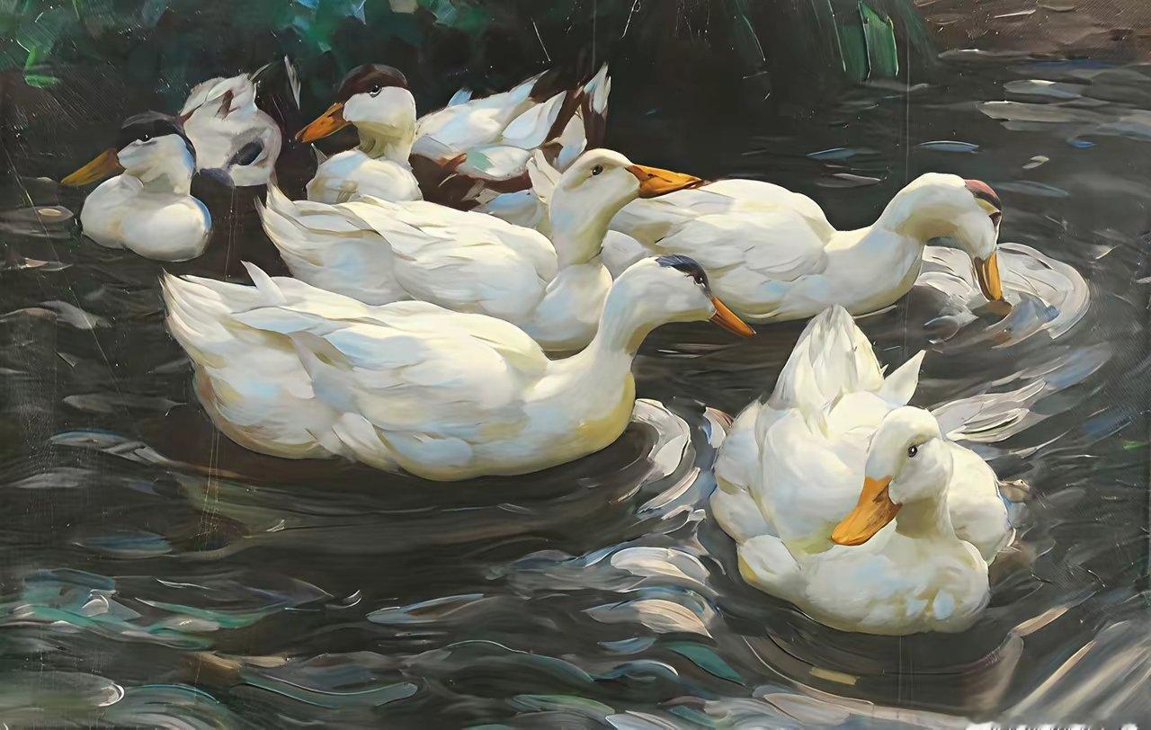 画家AlexanderKoester绘画作品欣赏遇见艺术遇见美好绘画